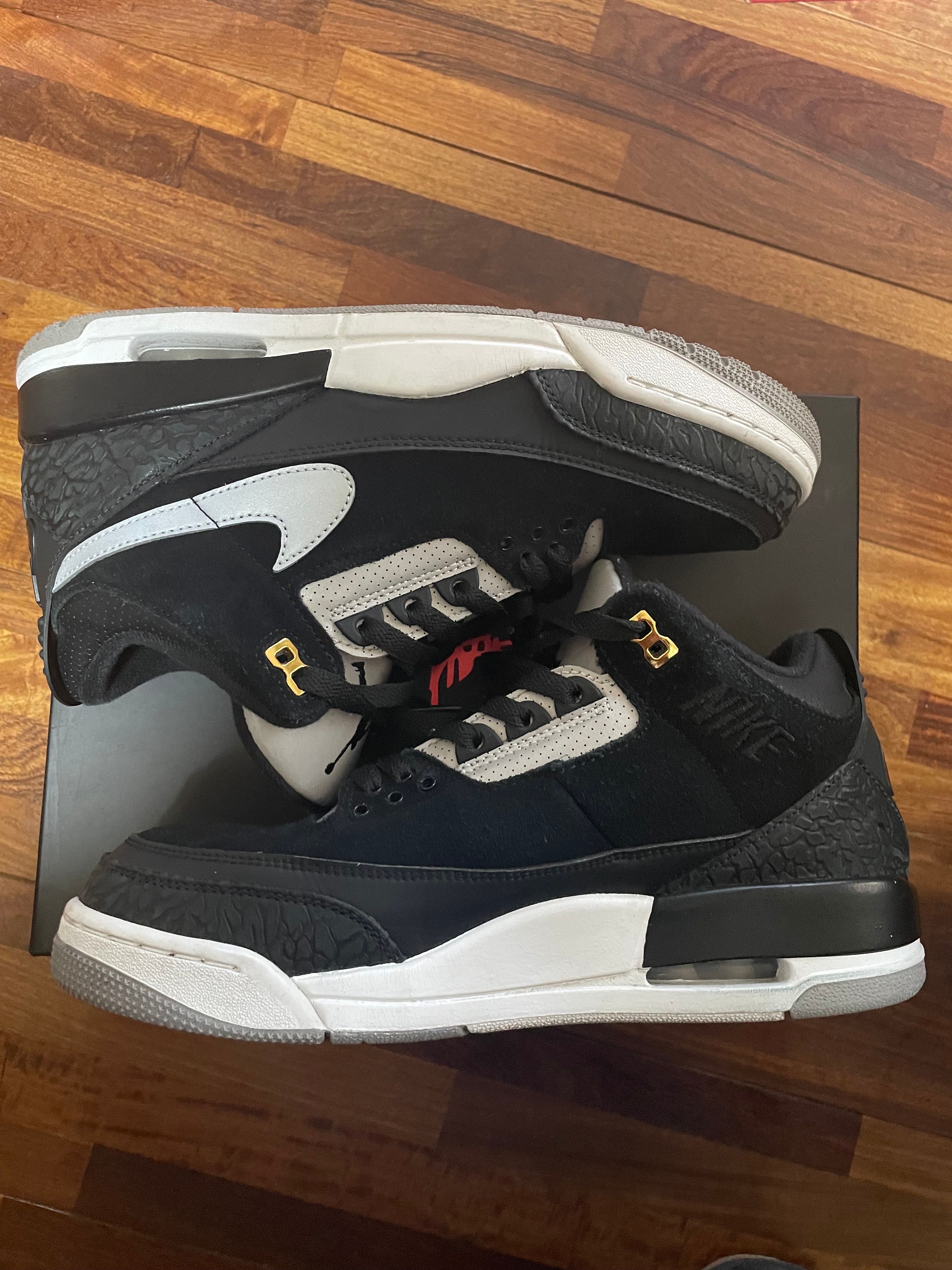 Nike Air Jordan 3 Retro Tinker "Black/Cement Grey"
