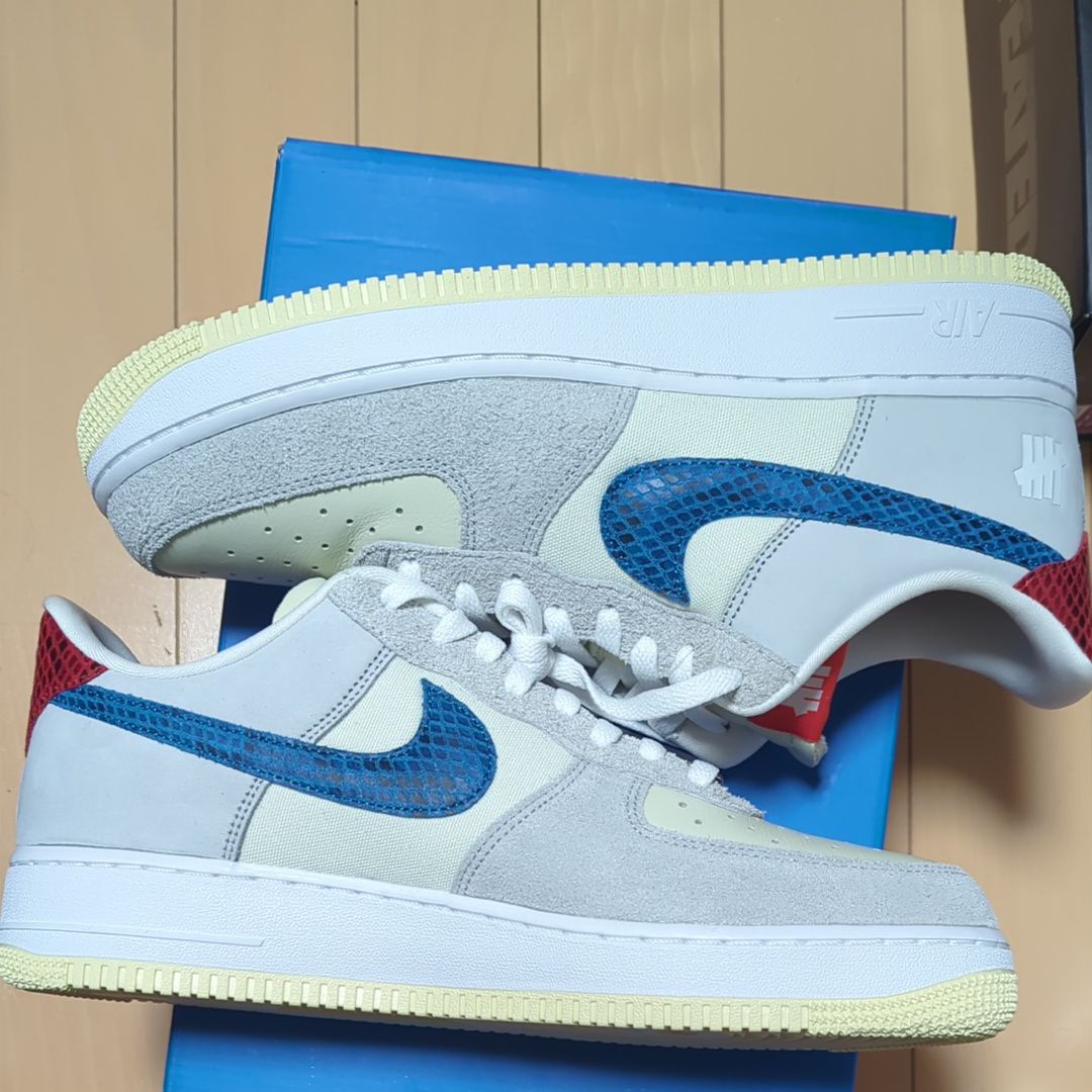 UNDEFEATED × Nike Air Force 1 Low "White"