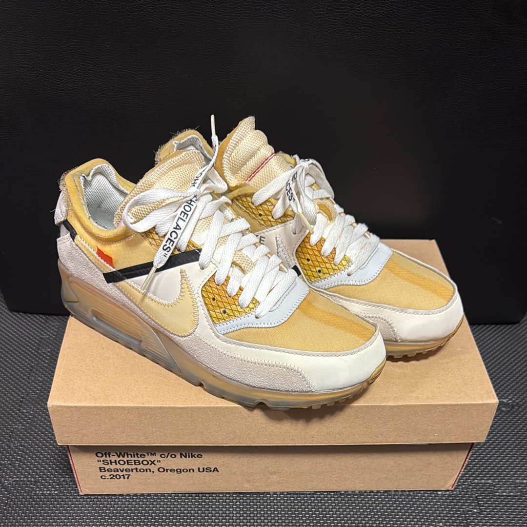 Off-White × Nike Air Max 90 "The 10/Sail"