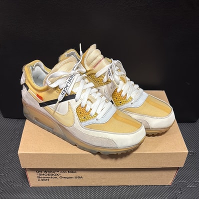 Off-White × Nike Air Max 90 "The 10/Sail"