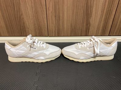 JJJJOUND × REEBOK CLASSIC NYLON "WHITE/GREY"