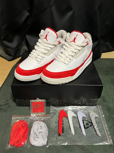 Nike Air Jordan 3 Retro "Tinker White/University Red"