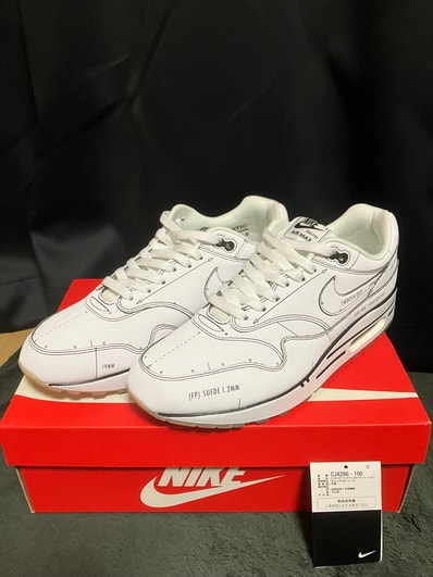NIKE AIR MAX 1 "TINKER SCHEMATIC WHITE"