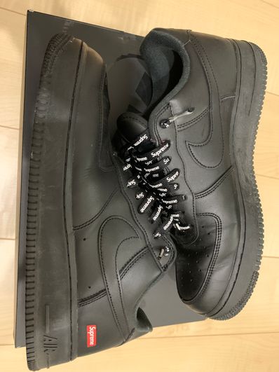 Supreme × Nike Air Force 1 Low "Black"