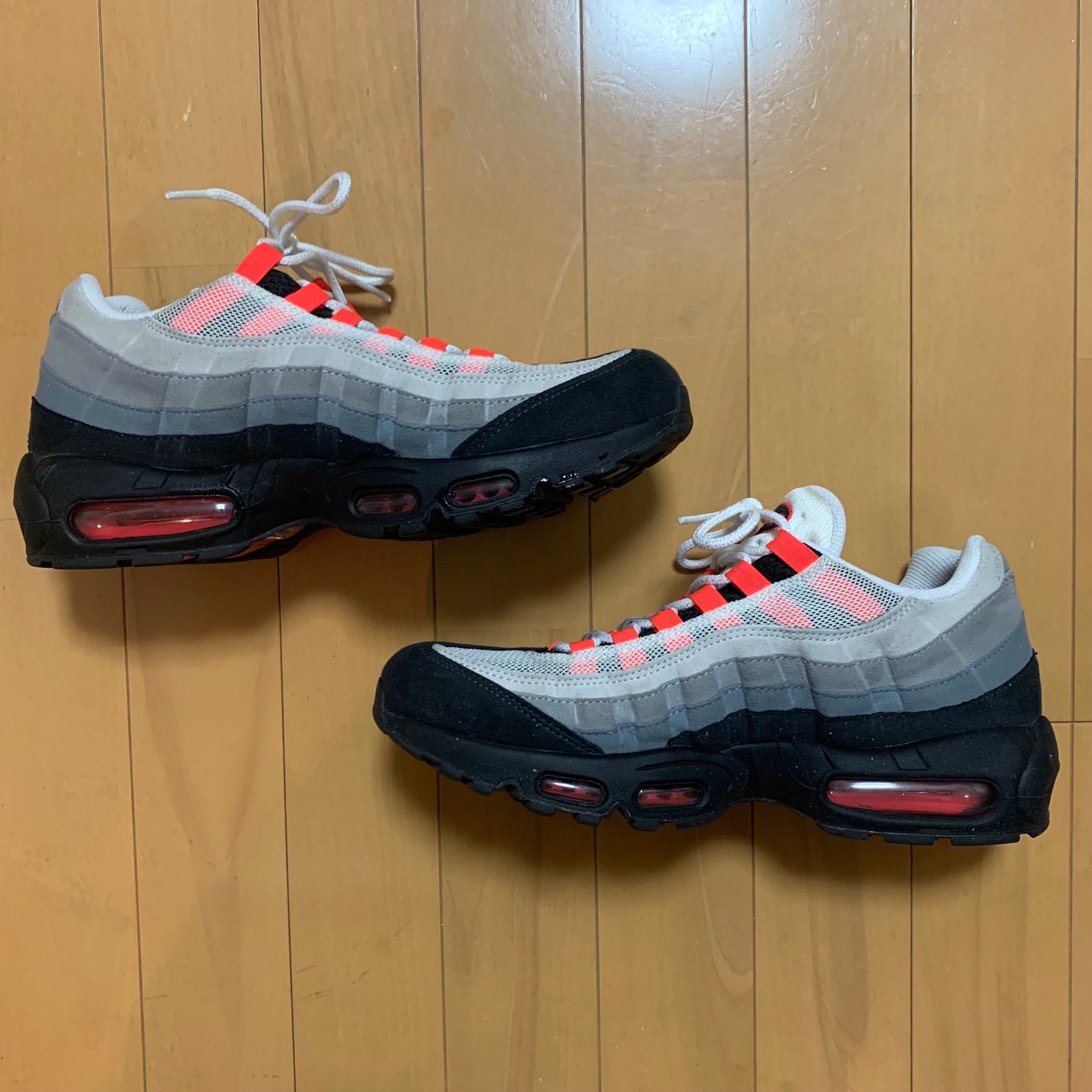 Nike Air Max 95 "White/Solar Red"