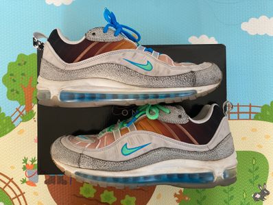 Nike GS Air Max On-Air "Vast Grey/Electro Green"