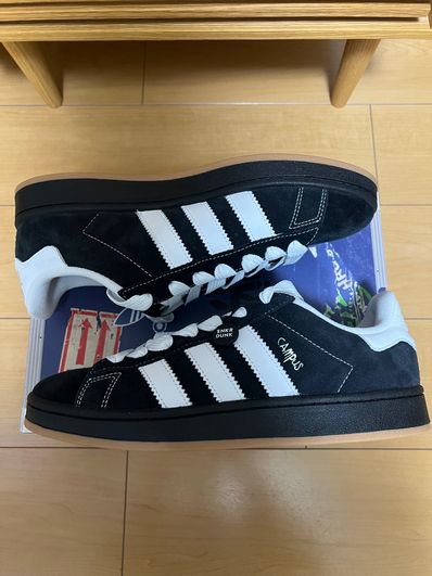 Korn × adidas Campus 00s "Black/White Gum"