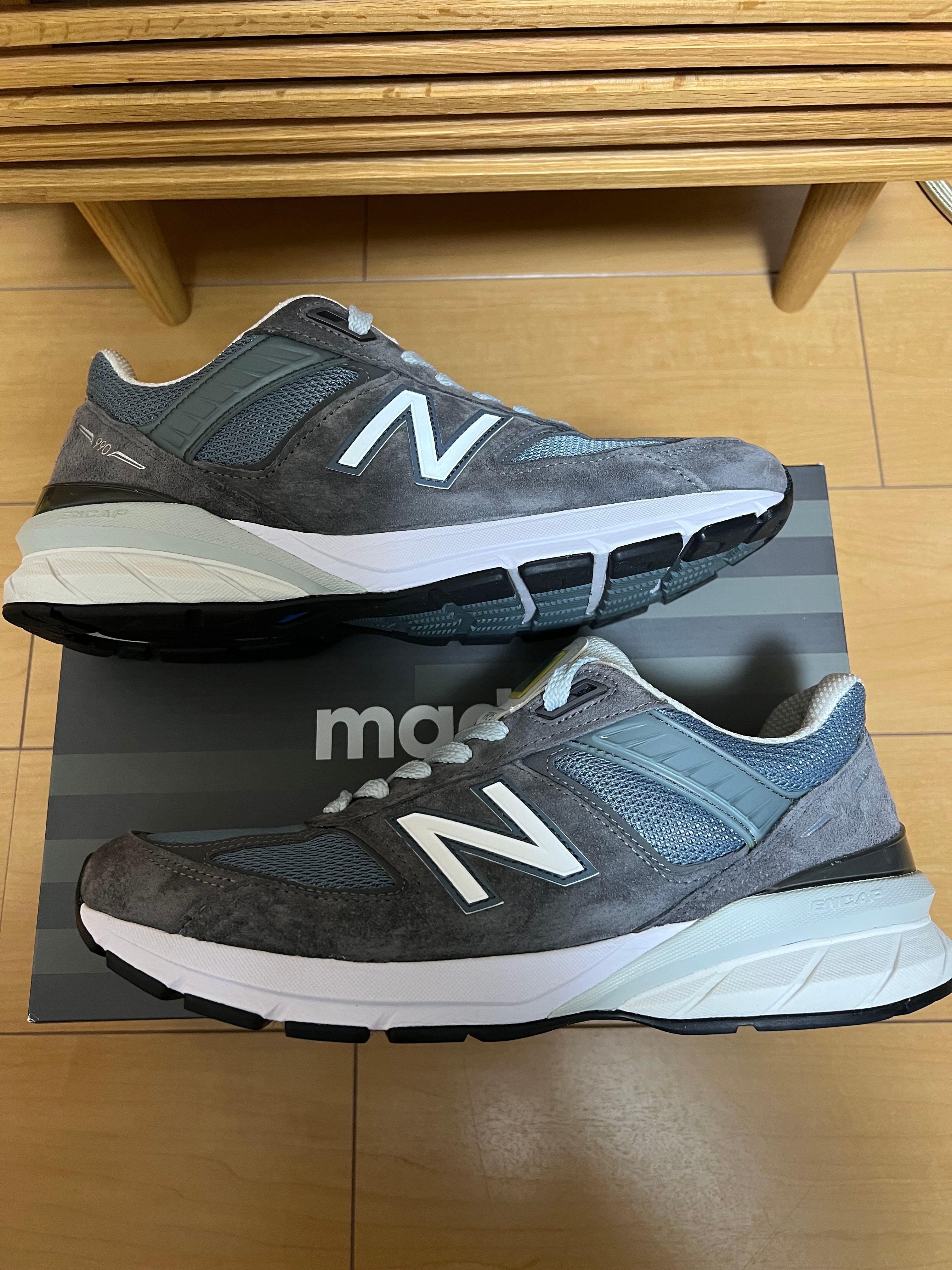 SSZ × Akio Hasegawa × New Balance 990V5 "Gray"
