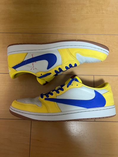 Travis Scott × Nike Women's Air Jordan 1 Retro Low OG "Canary"