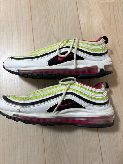 Nike Air Max 97 "White/Black Volt/Rush Pink"