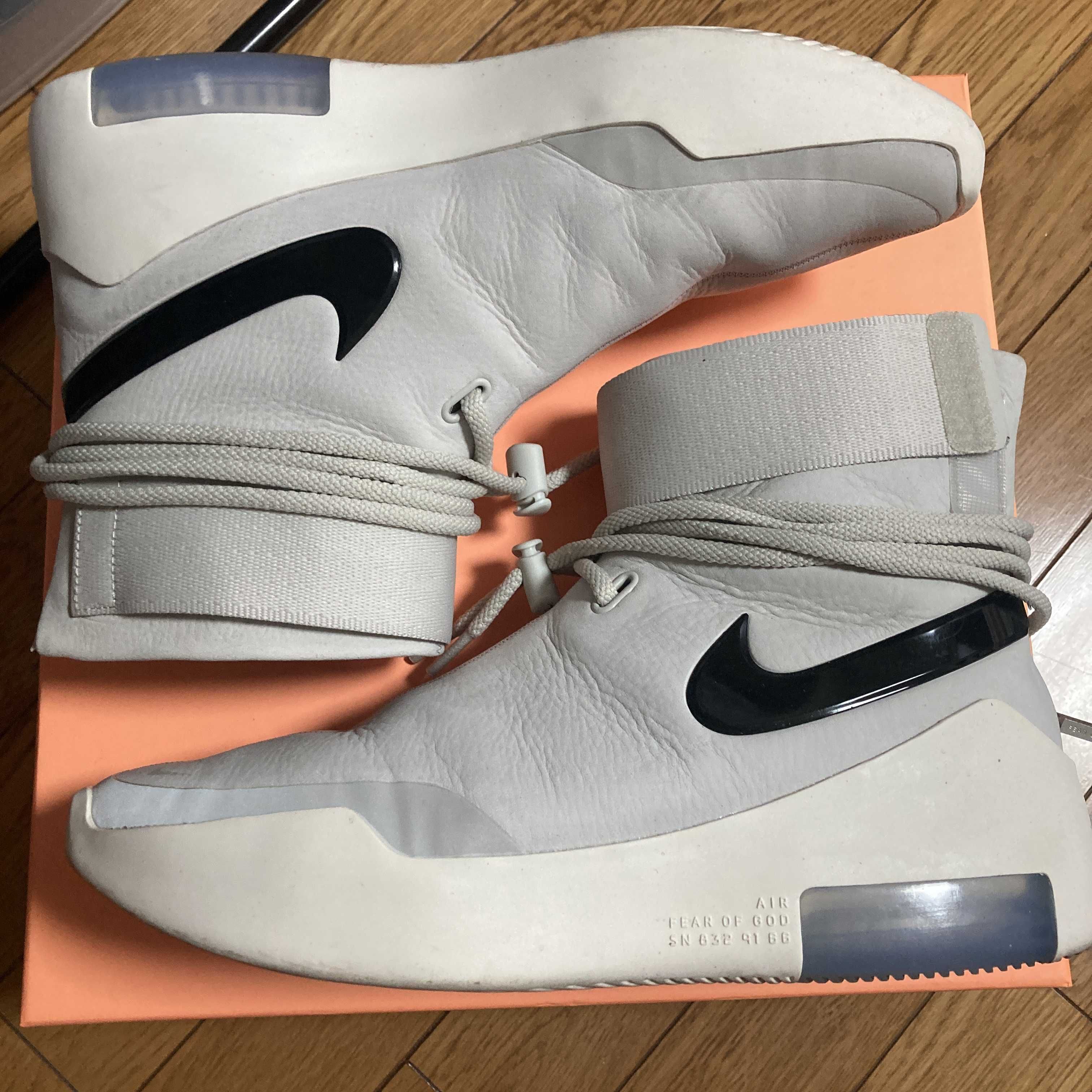 Fear Of God × Nike Air Fear Of God 1 SA "Light Bone Black"