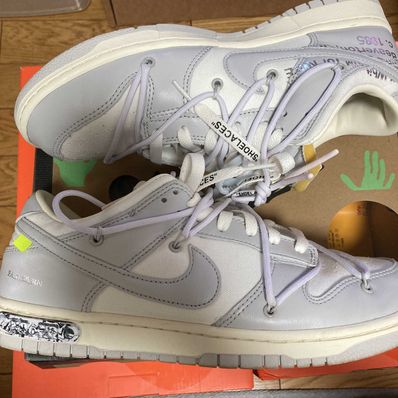 OFF-WHITE × NIKE DUNK LOW 1 OF 50 OFF-WHITE × NIKE DUNK LOW 1 OF 50