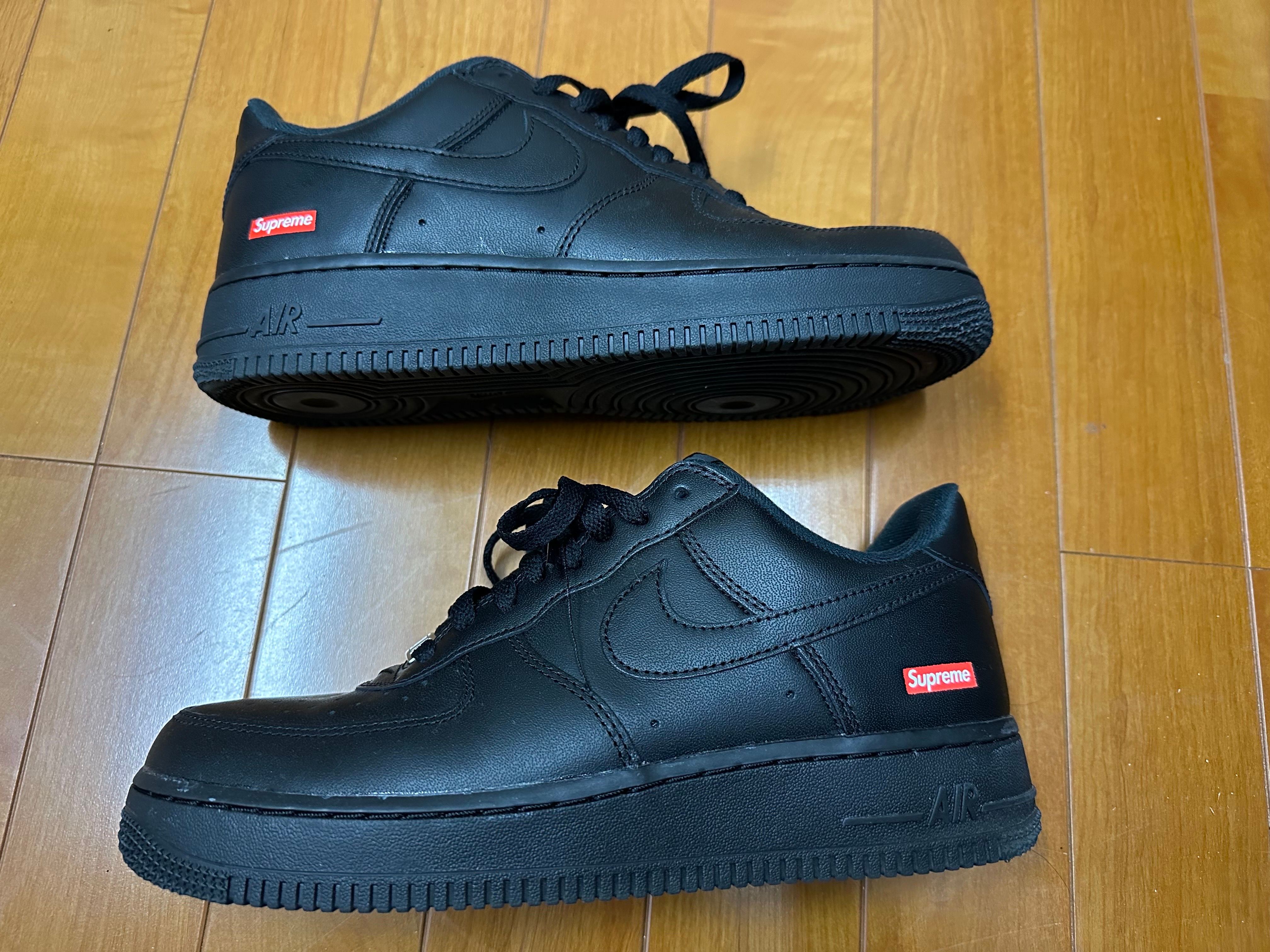 Supreme × Nike Air Force 1 Low "Black"