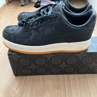 Fragment × CLOT × Nike Air Force 1 Low "Black"