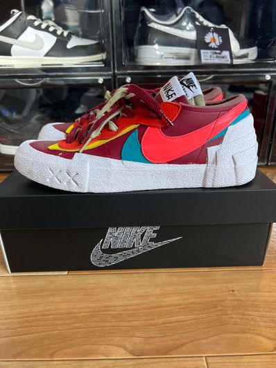 KAWS × sacai × Nike Blazer Low "Team Red"