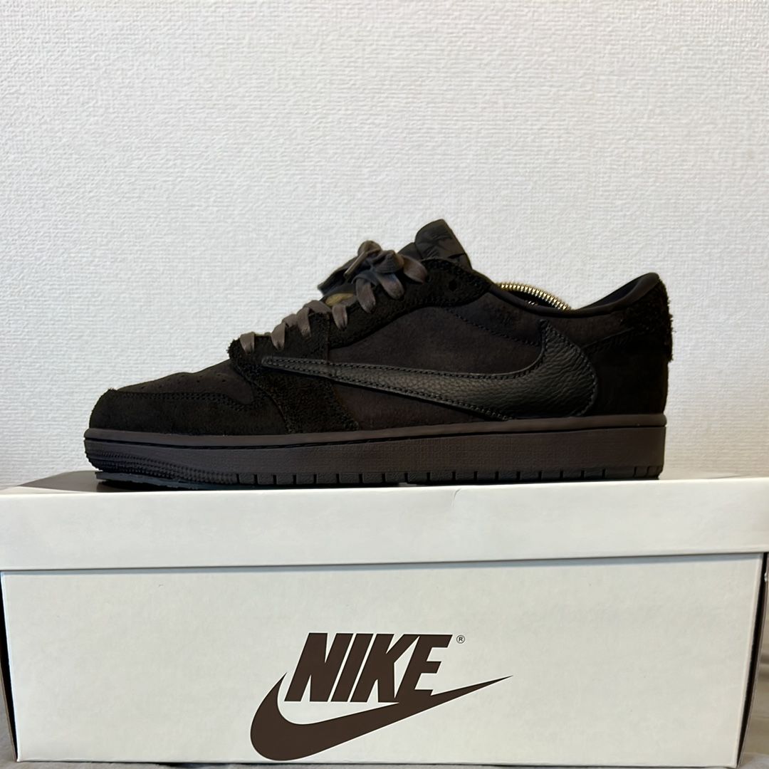 Travis Scott × Nike Air Jordan 1 Low OG SP "Velvet Brown and Dark Mocha"
