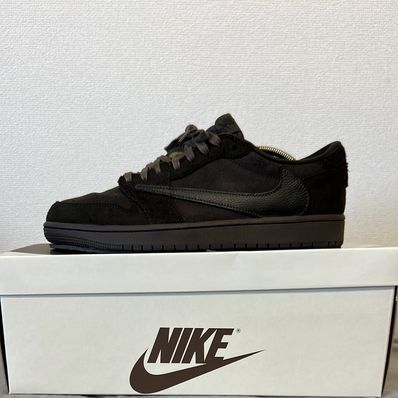 Travis Scott × Nike Air Jordan 1 Low OG SP "Velvet Brown and Dark Mocha"