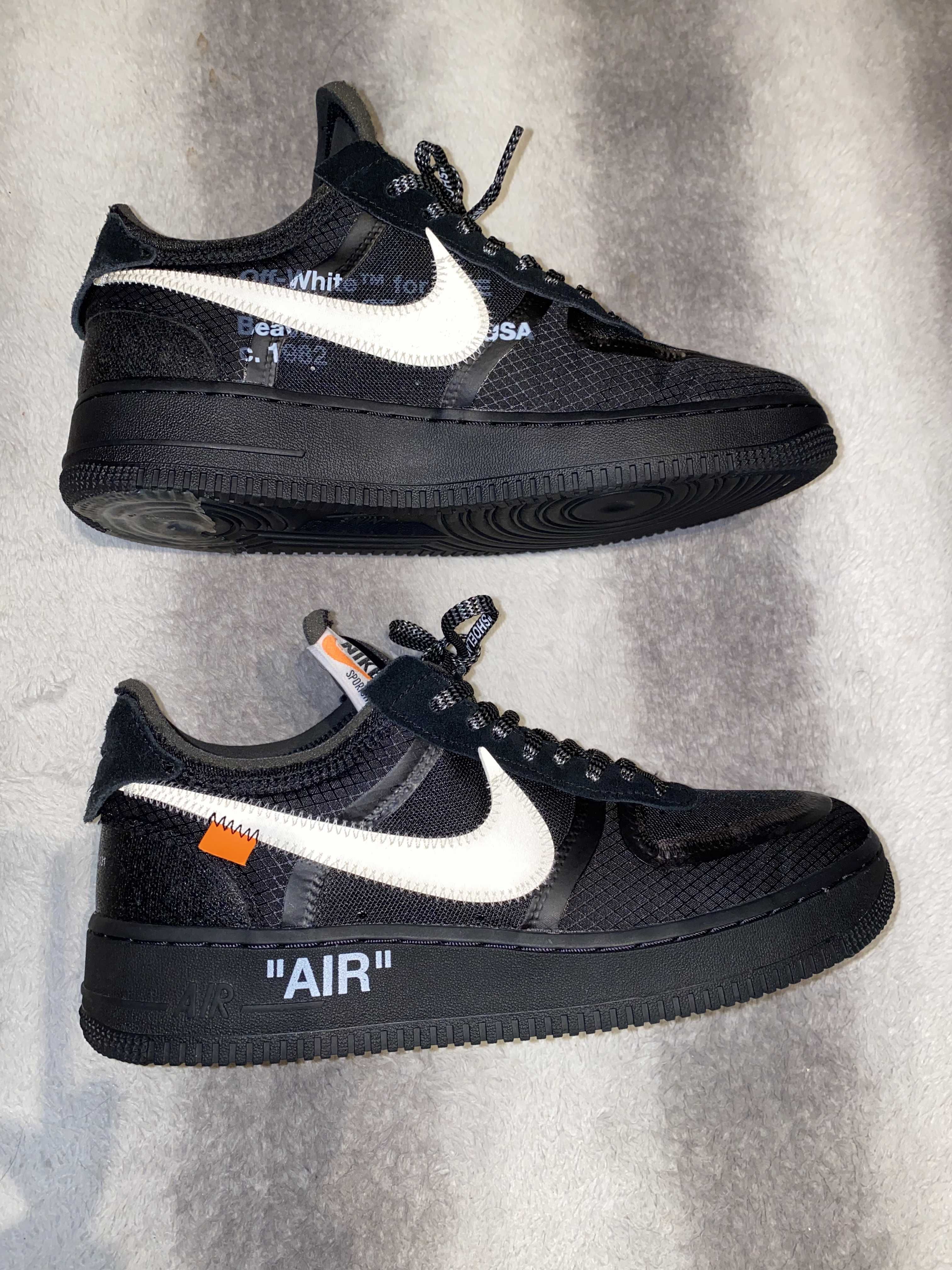 Off-White × Nike Air Force 1 Low "Black"