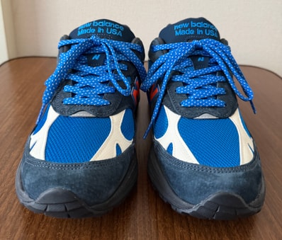 KITH × New Balance 993 Madison Square Garden "Navy/Princess Blue"