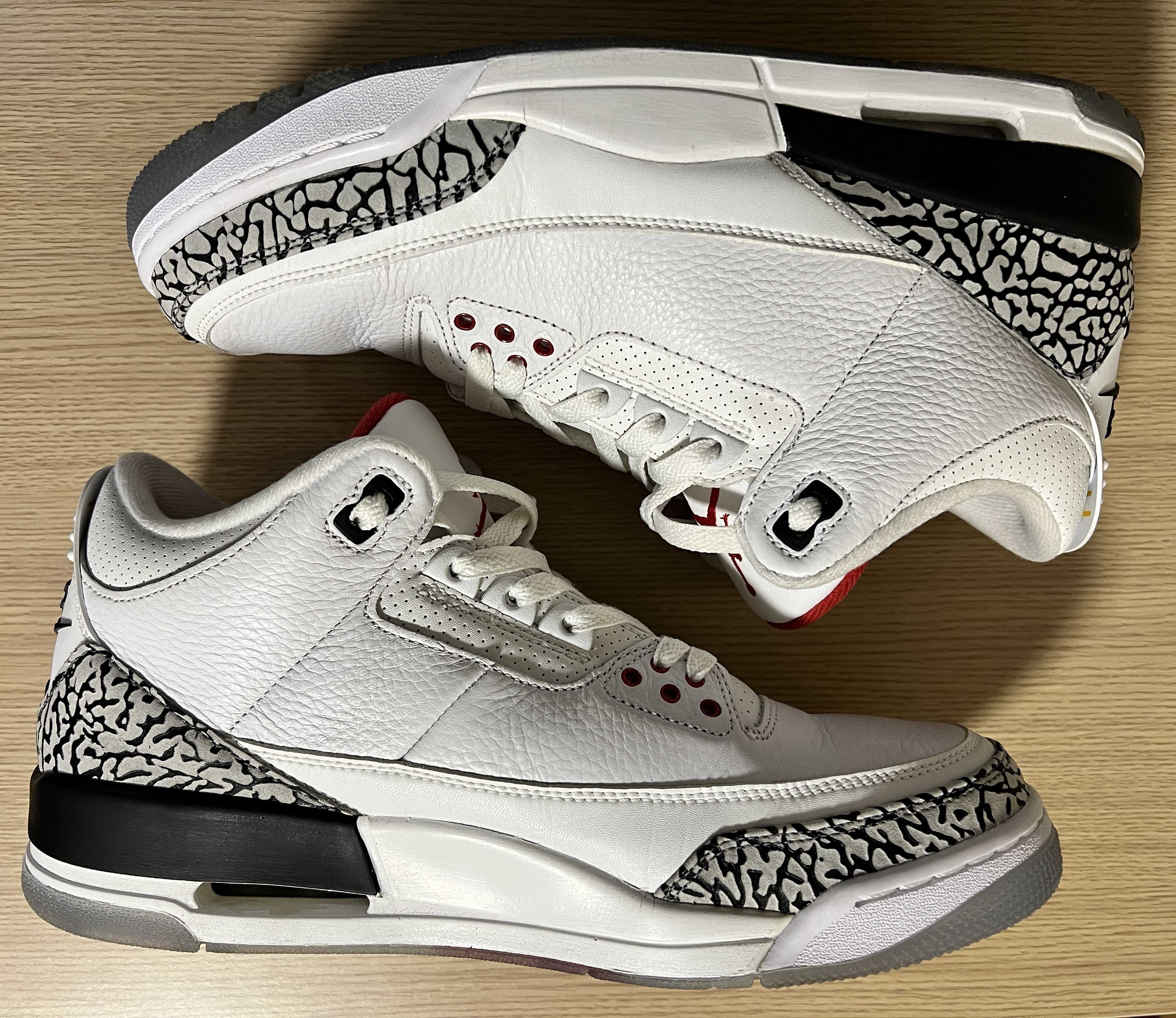 Nike Air Jordan 3 Retro "Free Throw Line White Cement"