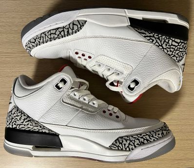 Nike Air Jordan 3 Retro "Free Throw Line White Cement"
