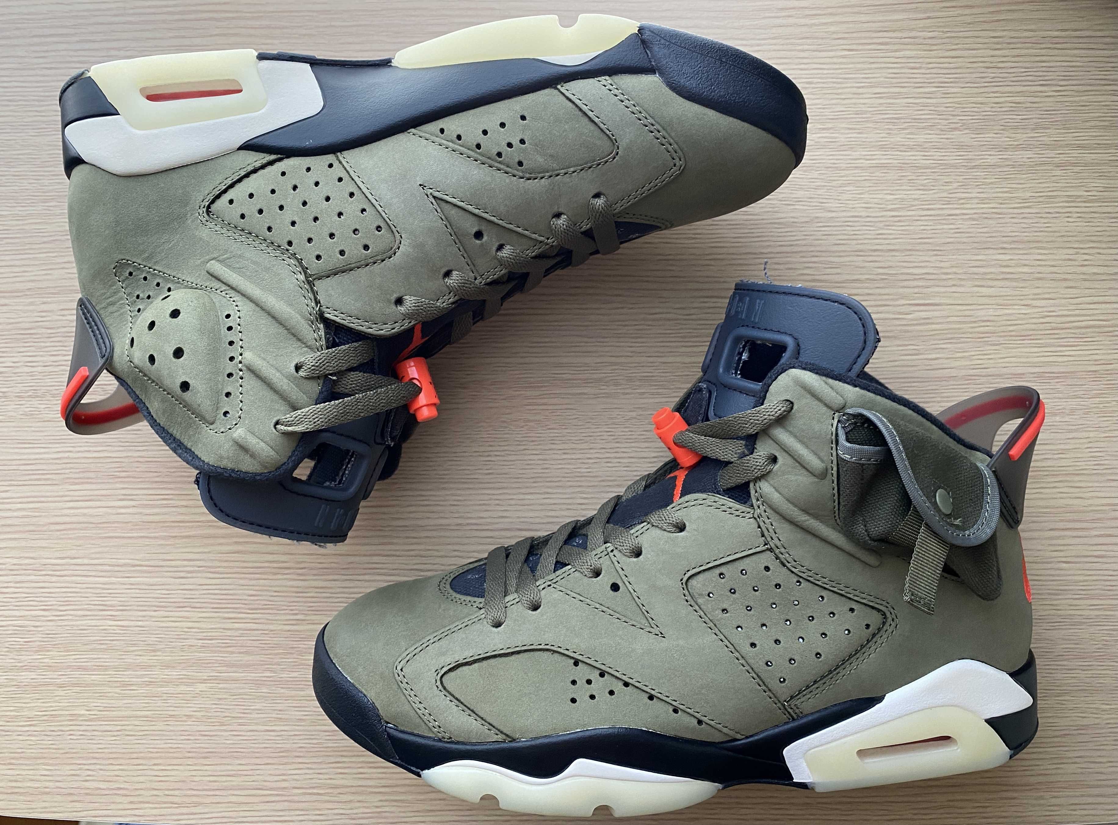 Travis Scott × Nike Air Jordan 6 Retro "Medium Olive"