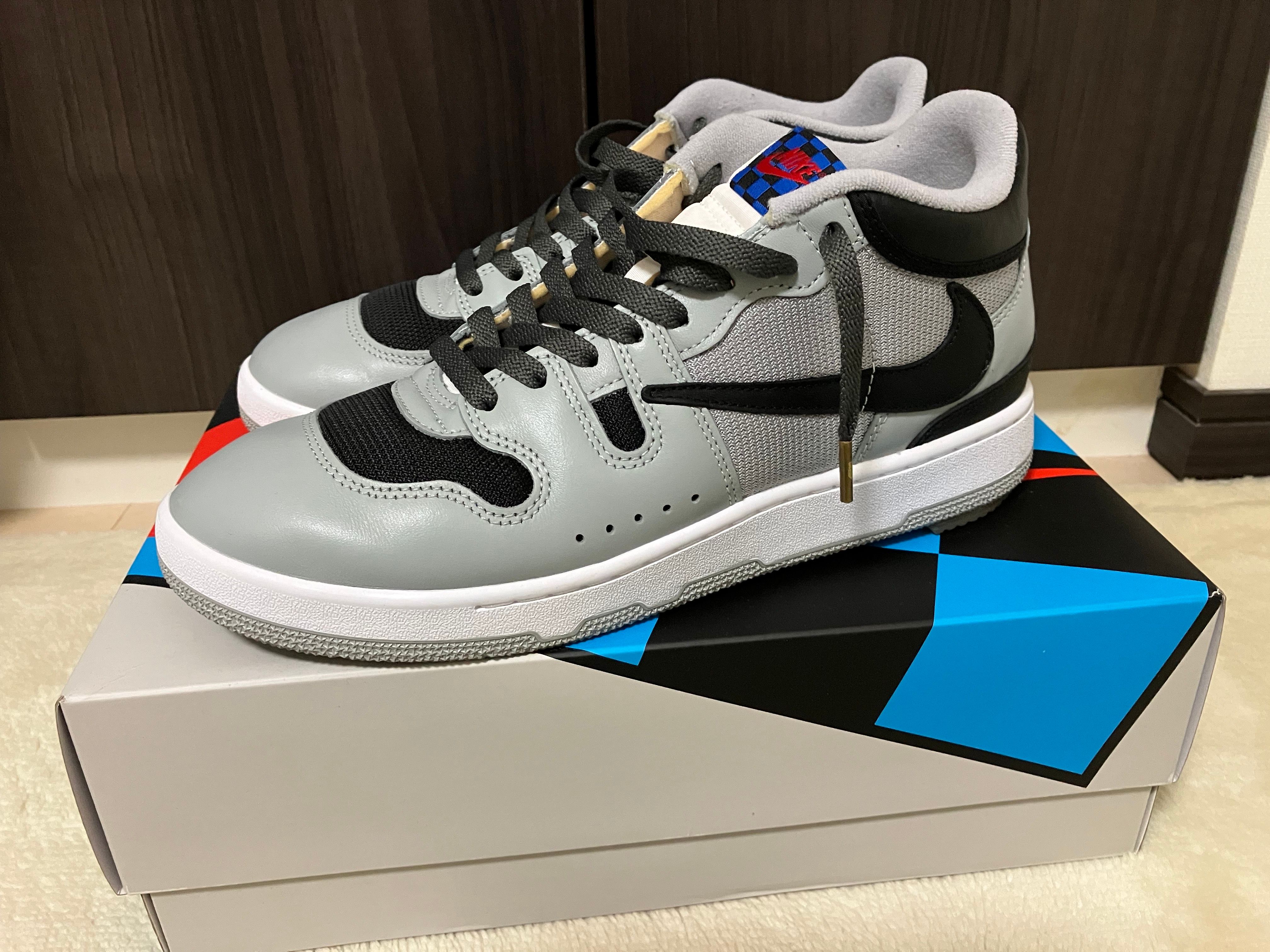 Travis Scott Cactus Jack × Nike Attack (Mac Attack) "Light Smoke Grey"