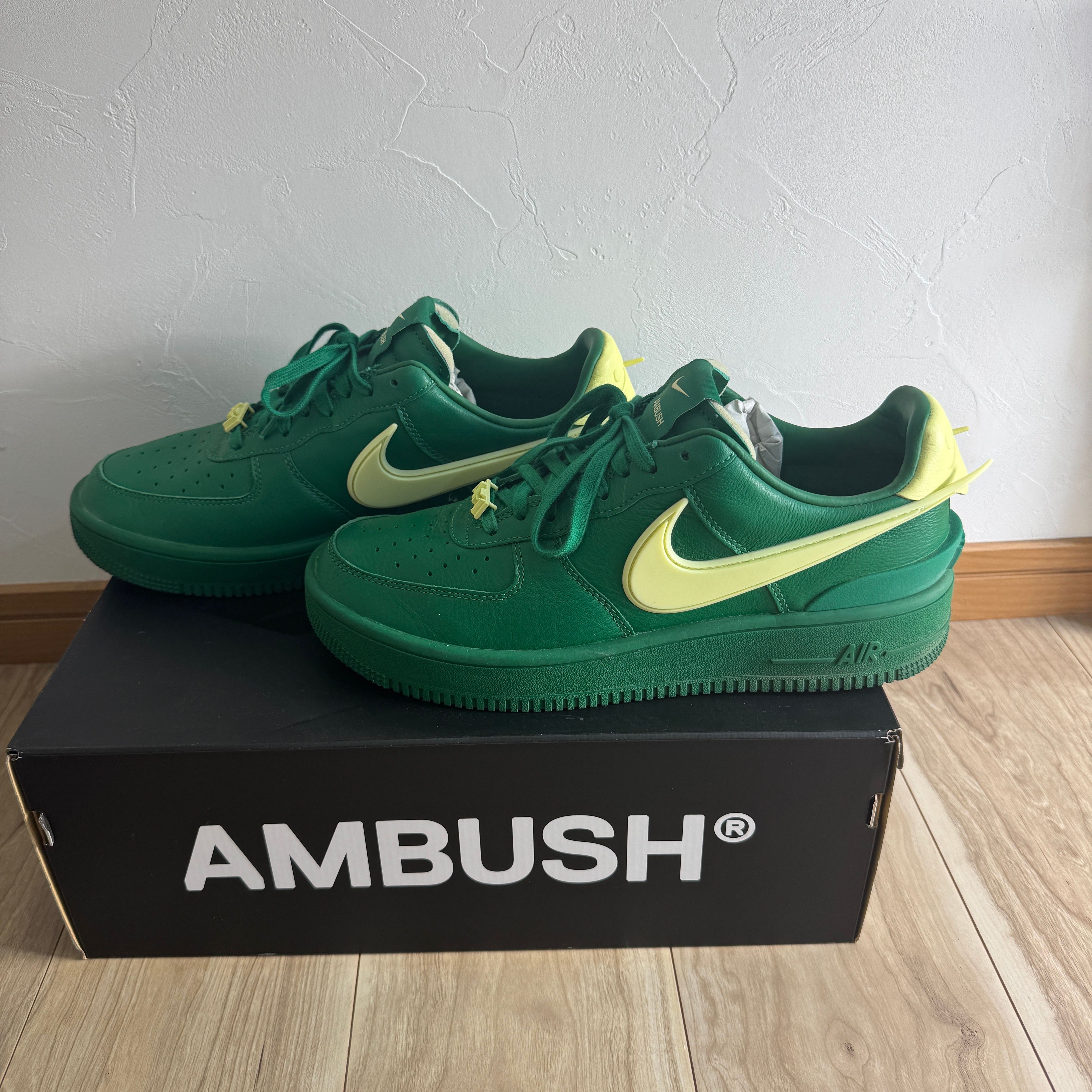 AMBUSH × Nike Air Force 1 Low "Pine Green and Citron"