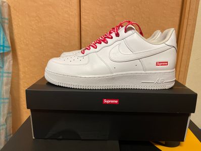 Supreme × Nike Air Force 1 Low "White"