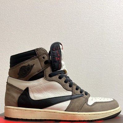 Travis Scott × Nike Air Jordan 1 Retro High OG TS SP "Sail/Dark Mocha"
