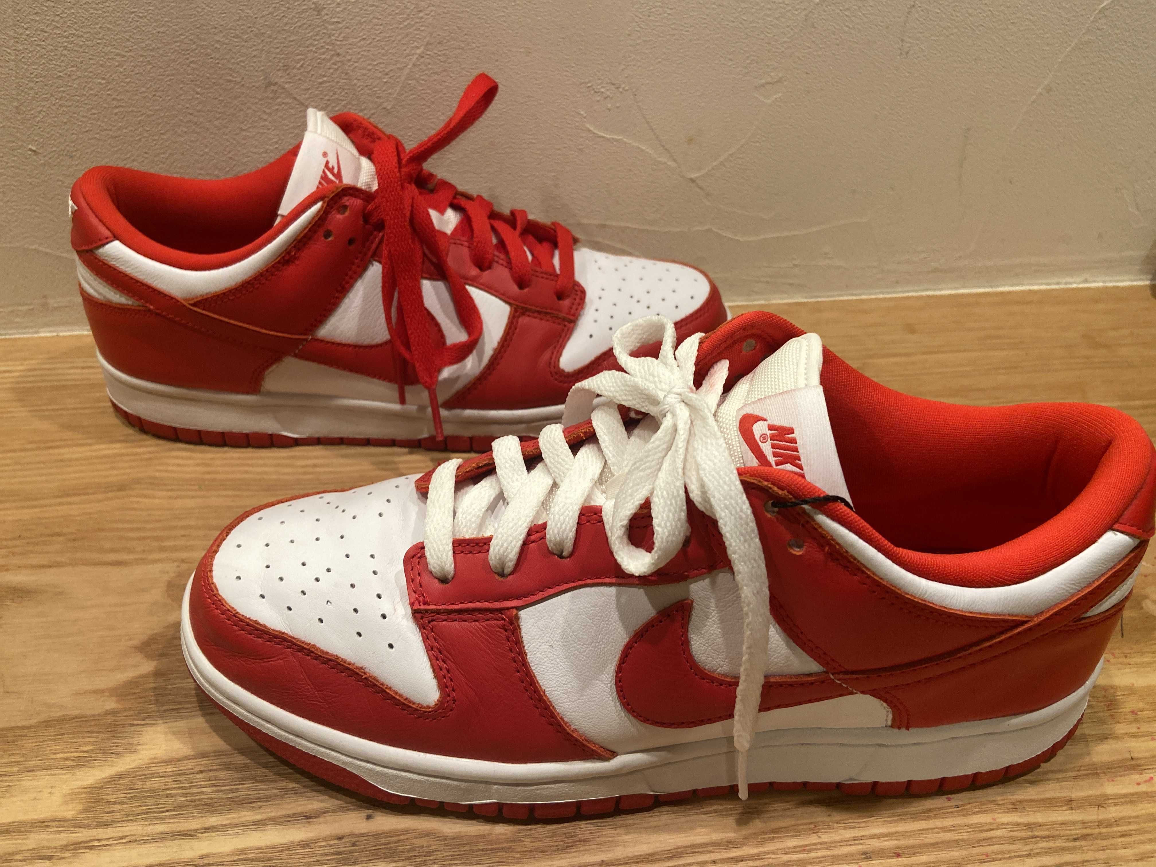 Nike Dunk Low SP "White and University Red"