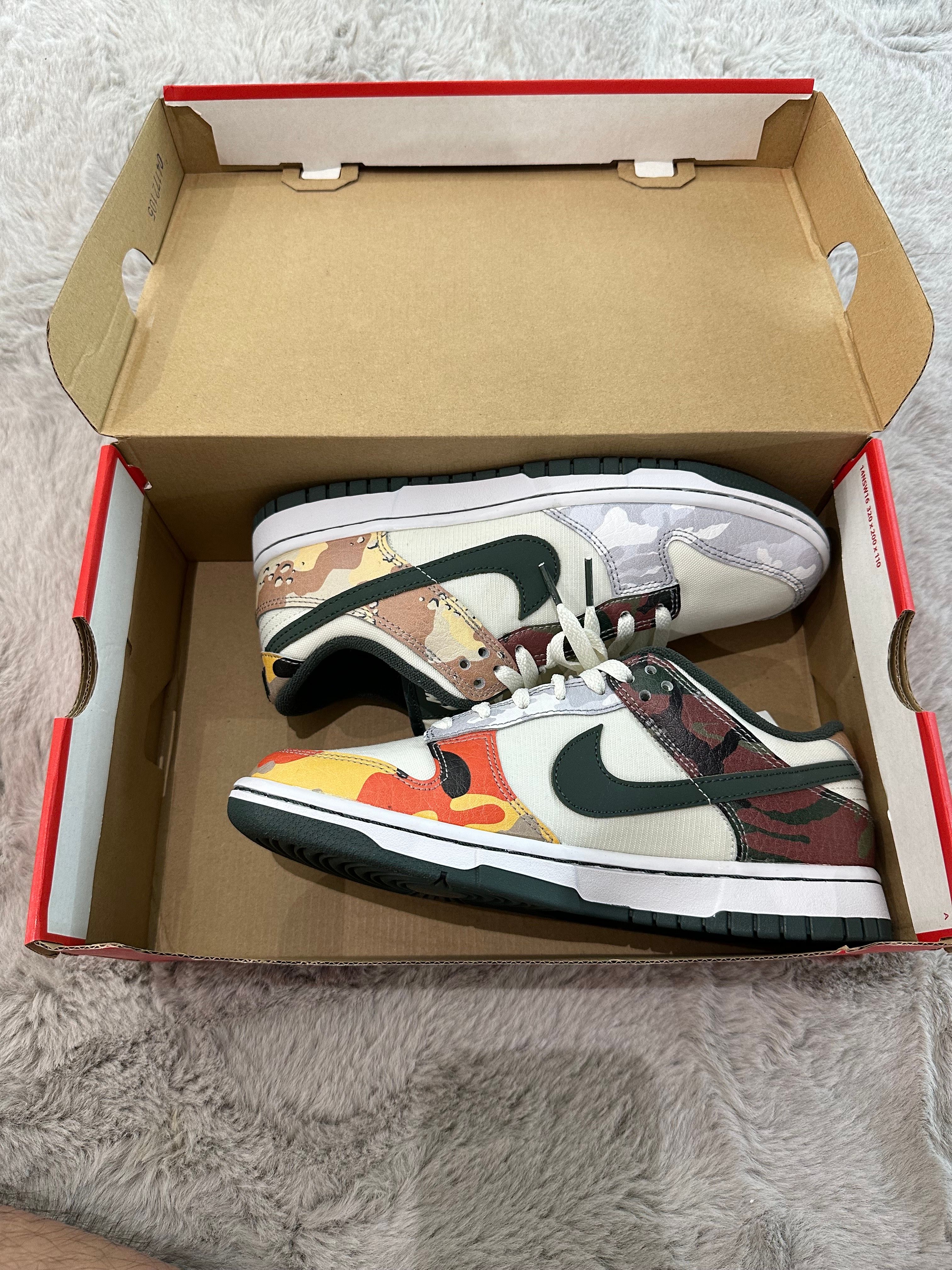 Nike Dunk Low "Sail Multi Camo"