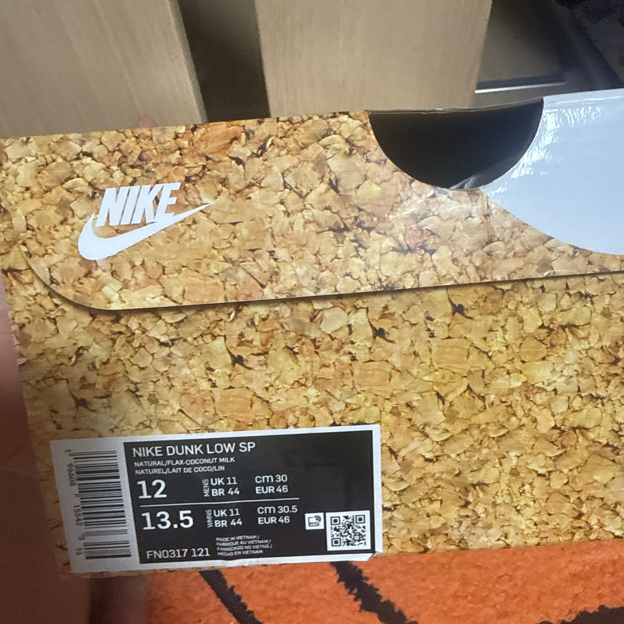 CLOT × Nike Dunk Low SP "Cork"