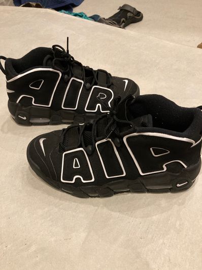 Nike Air More Uptempo "Black/White"(2020)