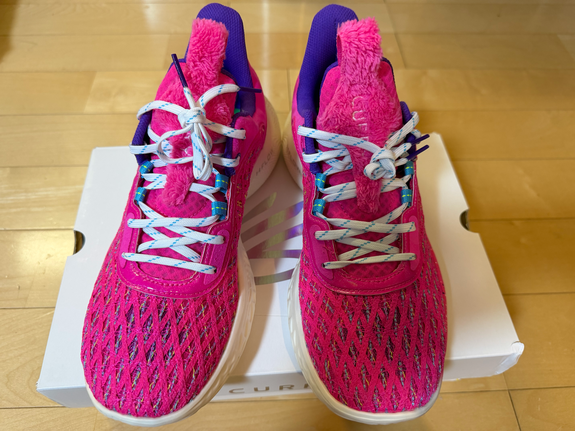 Under Armour Curry Flow 9 Sesame Street "Pink"