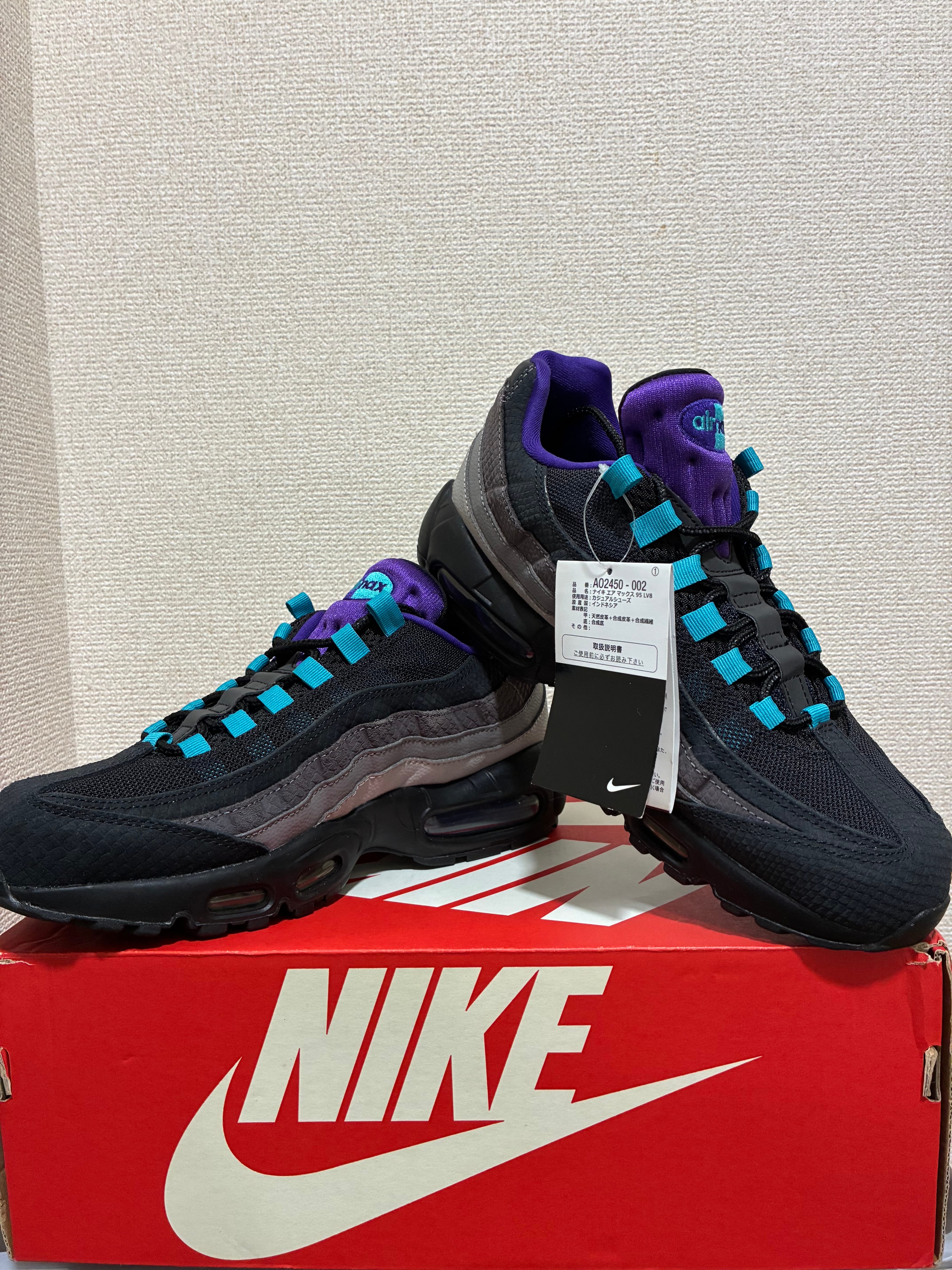 ナイキ エアマックス95 "グレープリバース"
