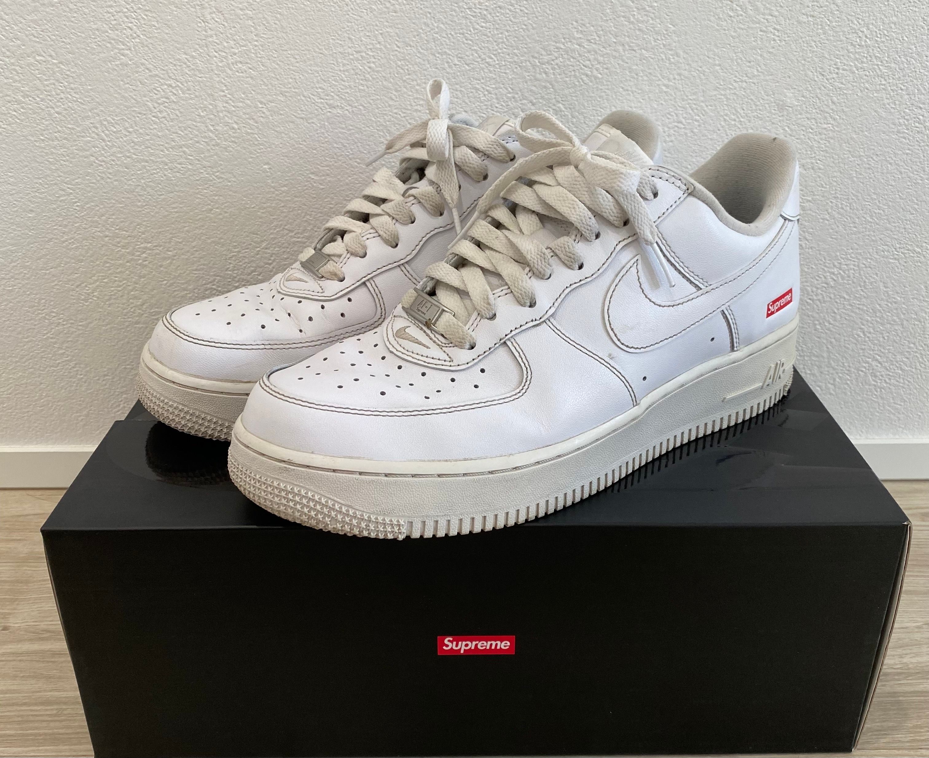 Supreme × Nike Air Force 1 Low "White"