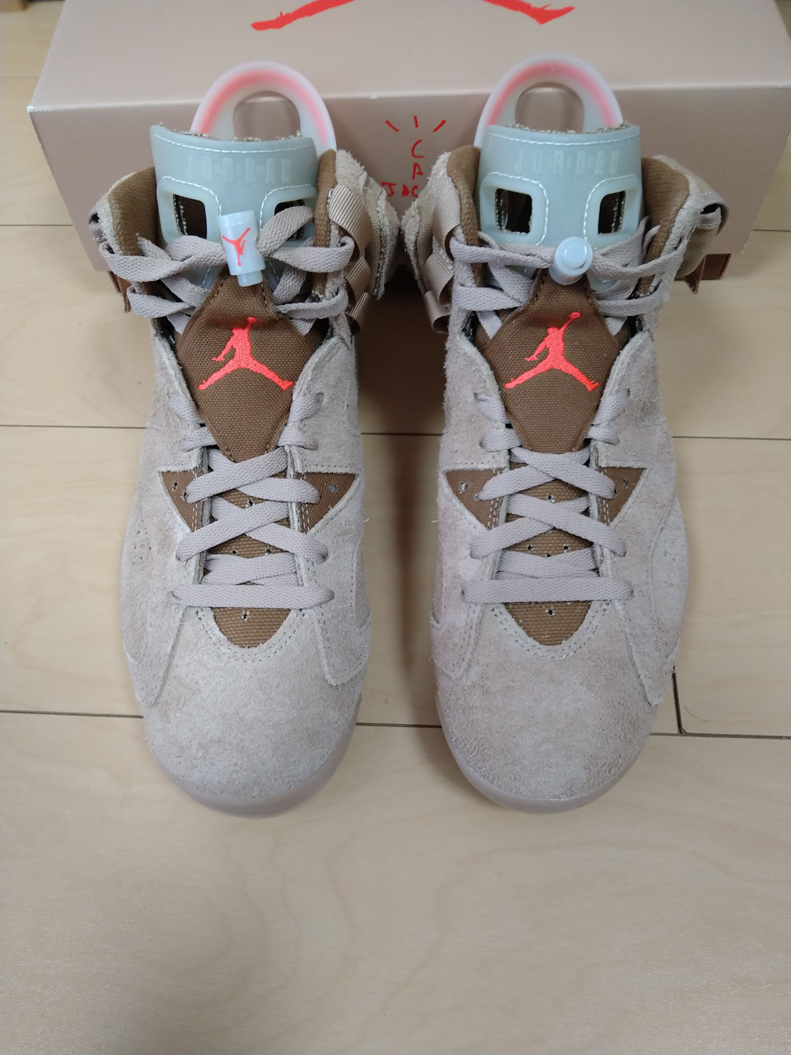 Travis Scott × Nike Air Jordan 6 "British Khaki"