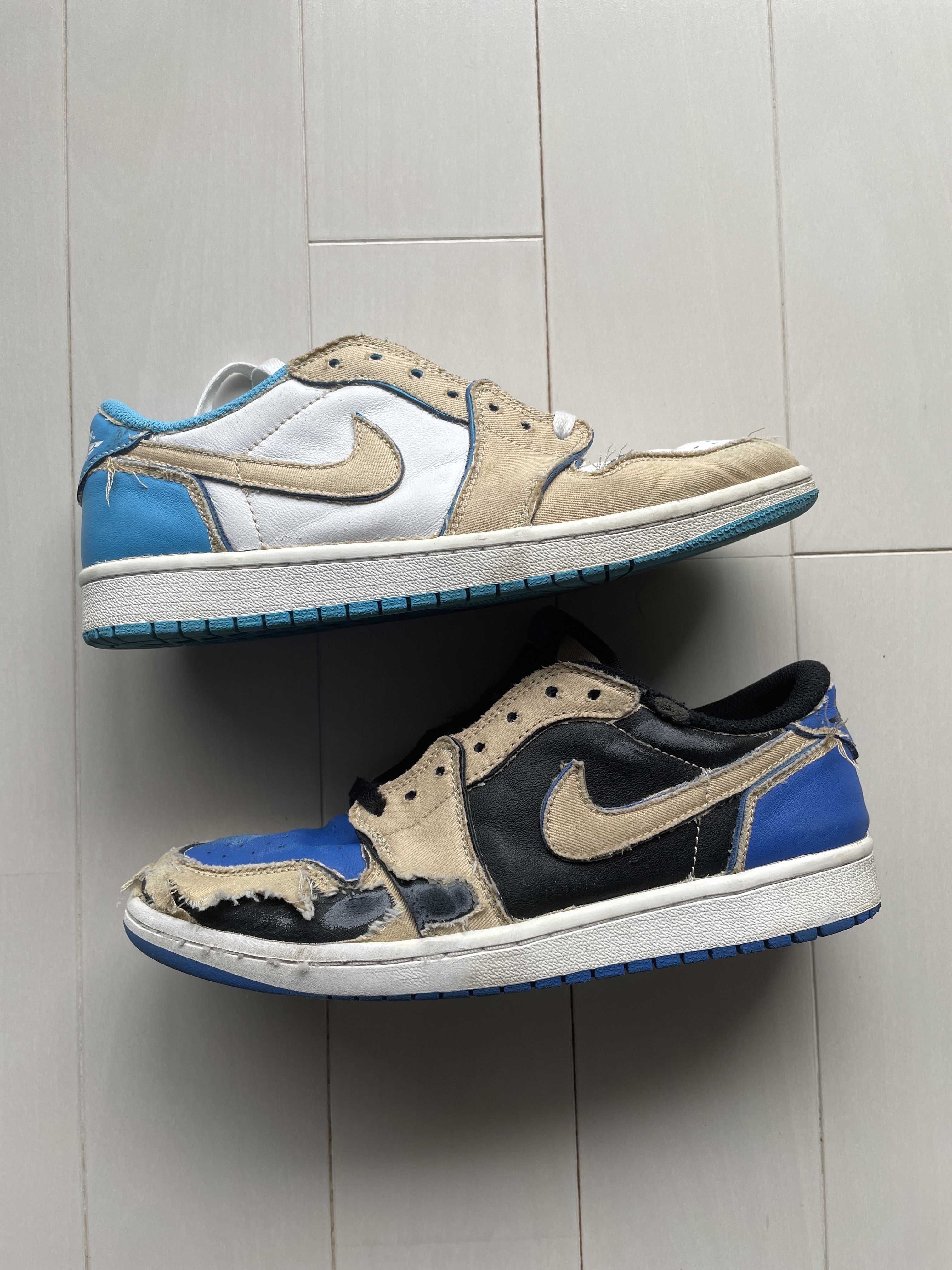 Nike SB Air Jordan 1 Low "Desert Ore/Royal Blue"