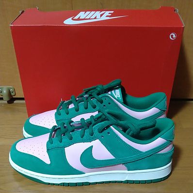 Nike Dunk Low Retro SE "Medium Soft Pink and Malachite"