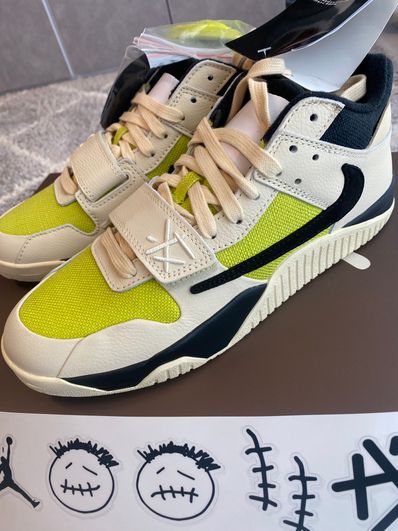 Travis Scott × Nike Jordan Jumpman Jack TR CJ1 T-Rexx "Bright Cactus"