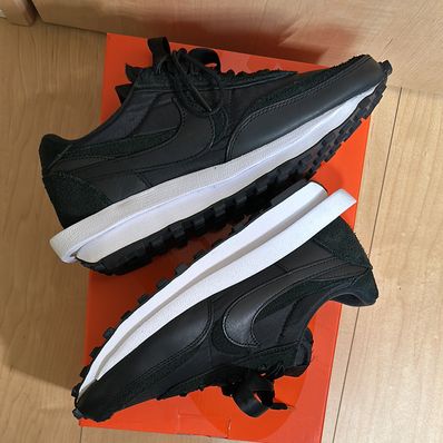 sacai × Nike LDV Waffle "Triple Black"