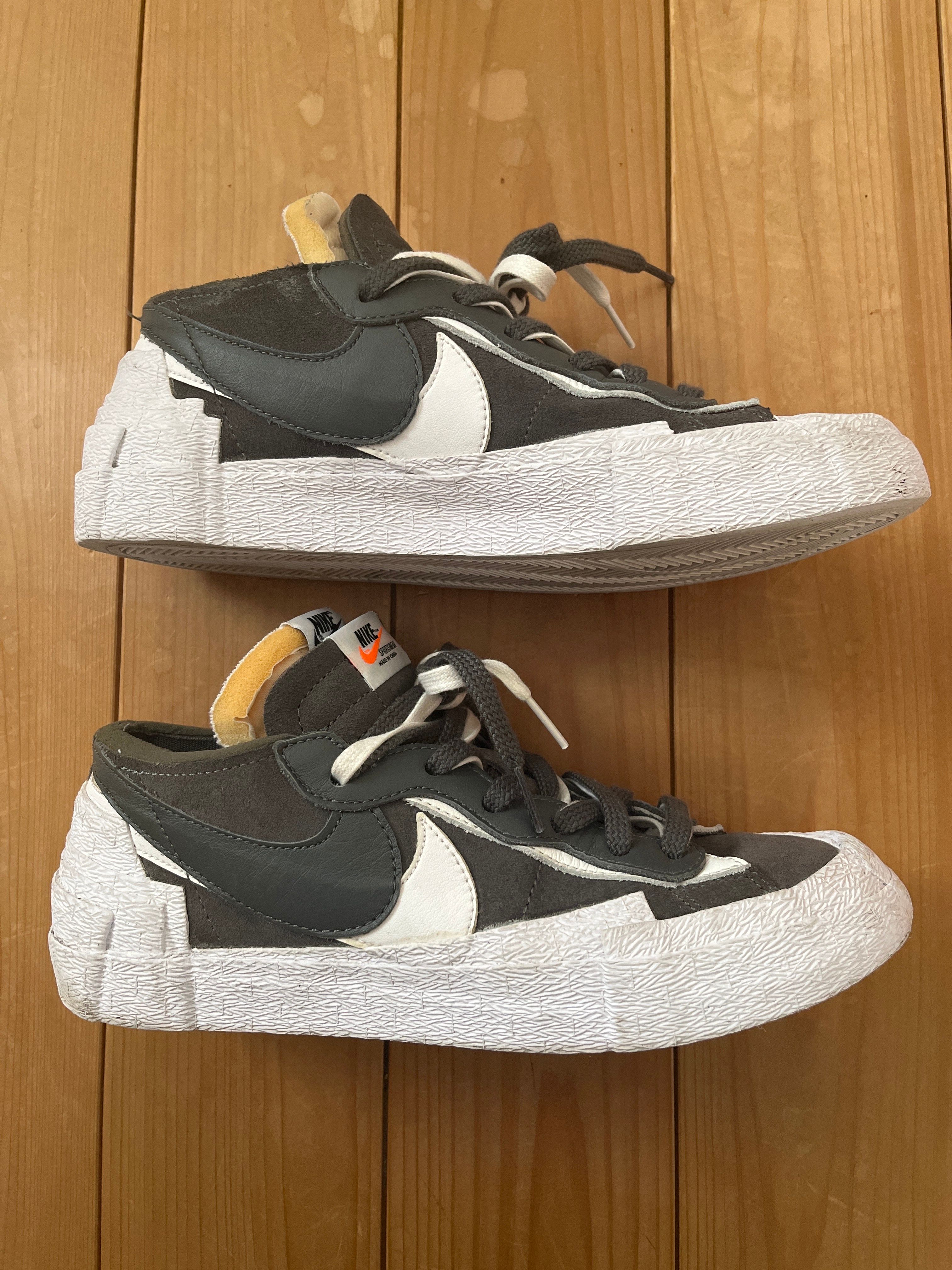 Sacai × Nike Blazer Low "Iron Grey"