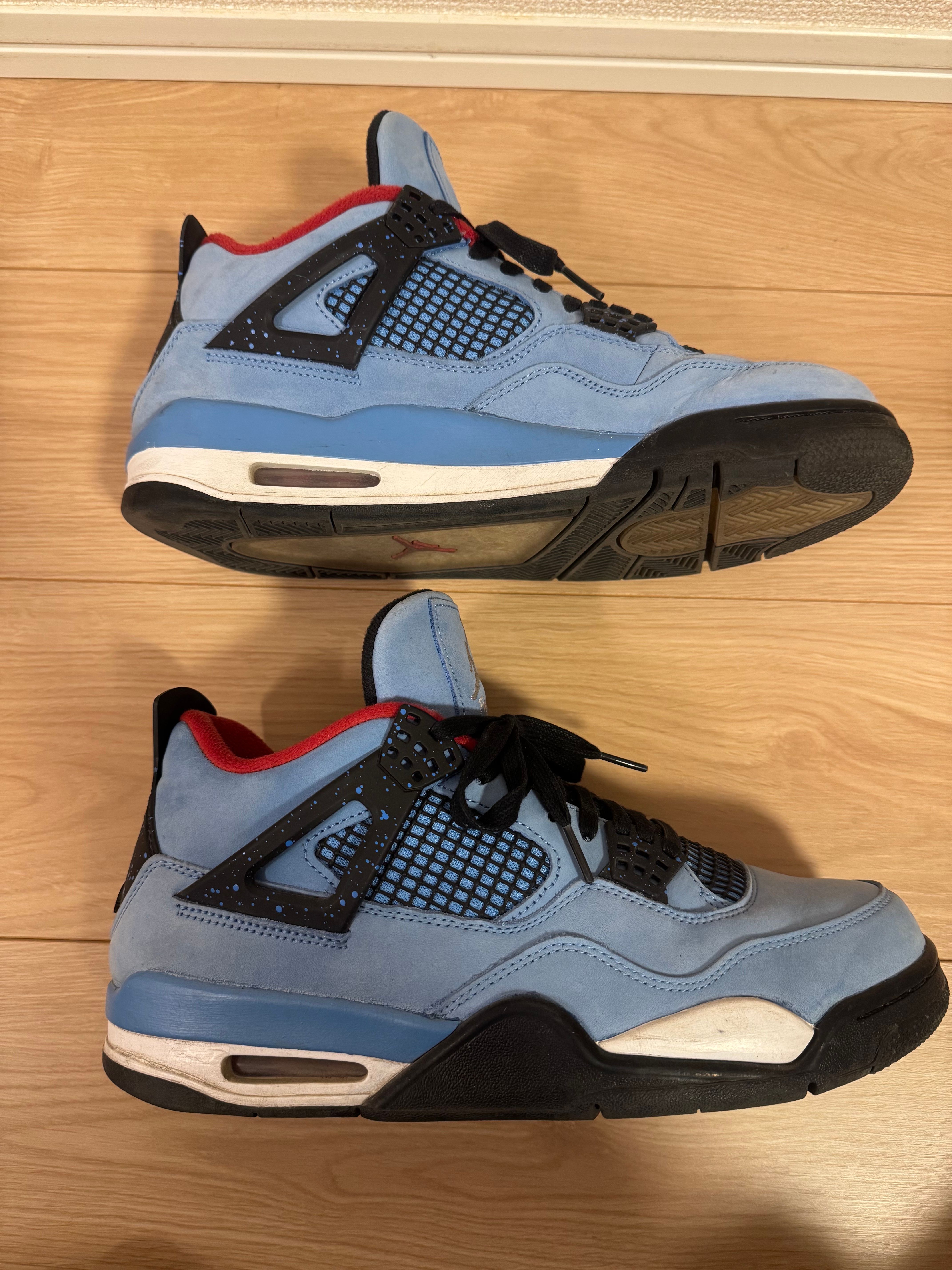 Travis Scott × Nike Air Jordan 4 Retro Cactus Jack "University Blue"