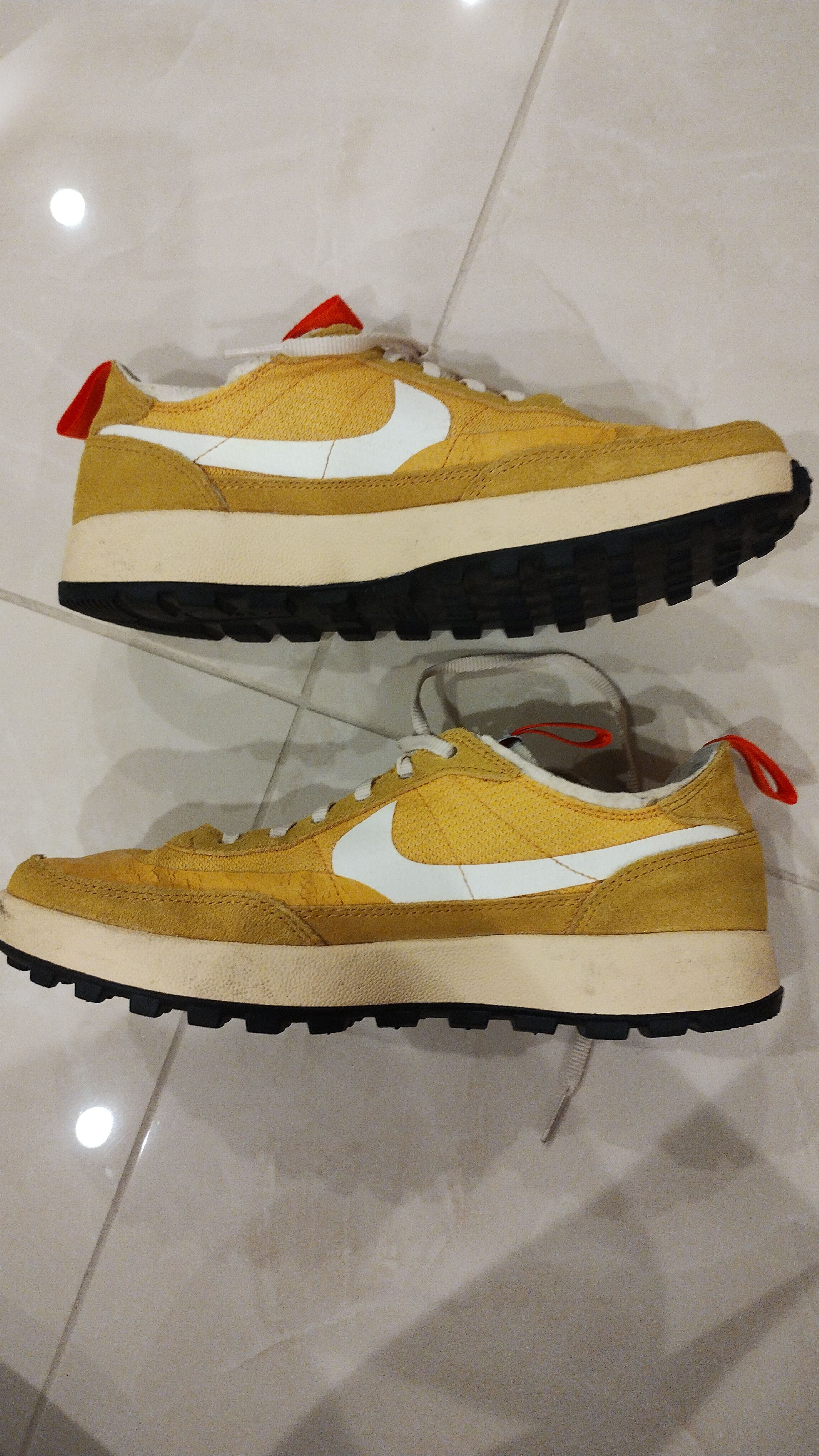 Tom Sachs × NikeCraft Women's General Purpose Shoe "Yellow / Archive"