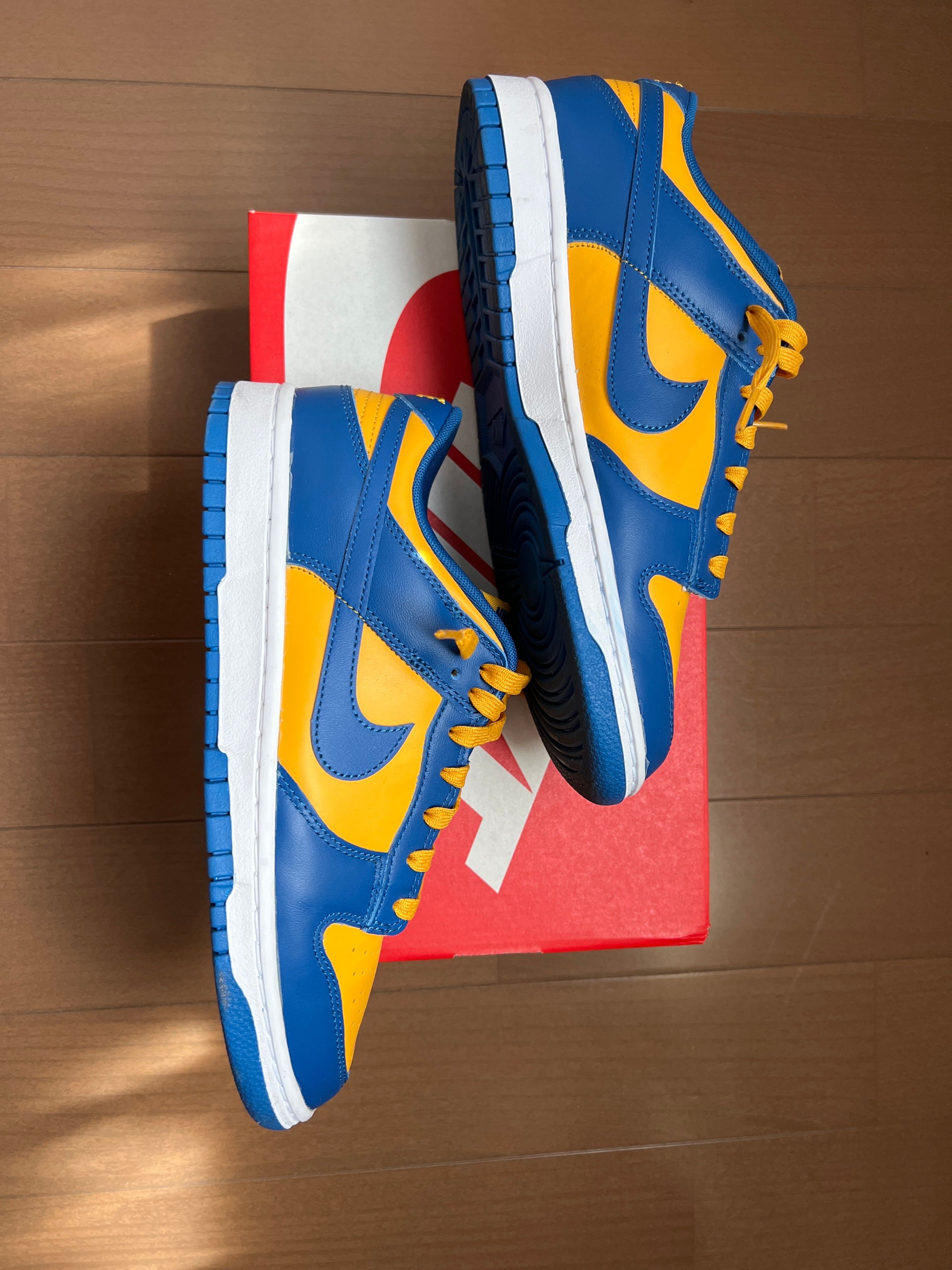 Nike Dunk Low "Blue Jay and University Gold"