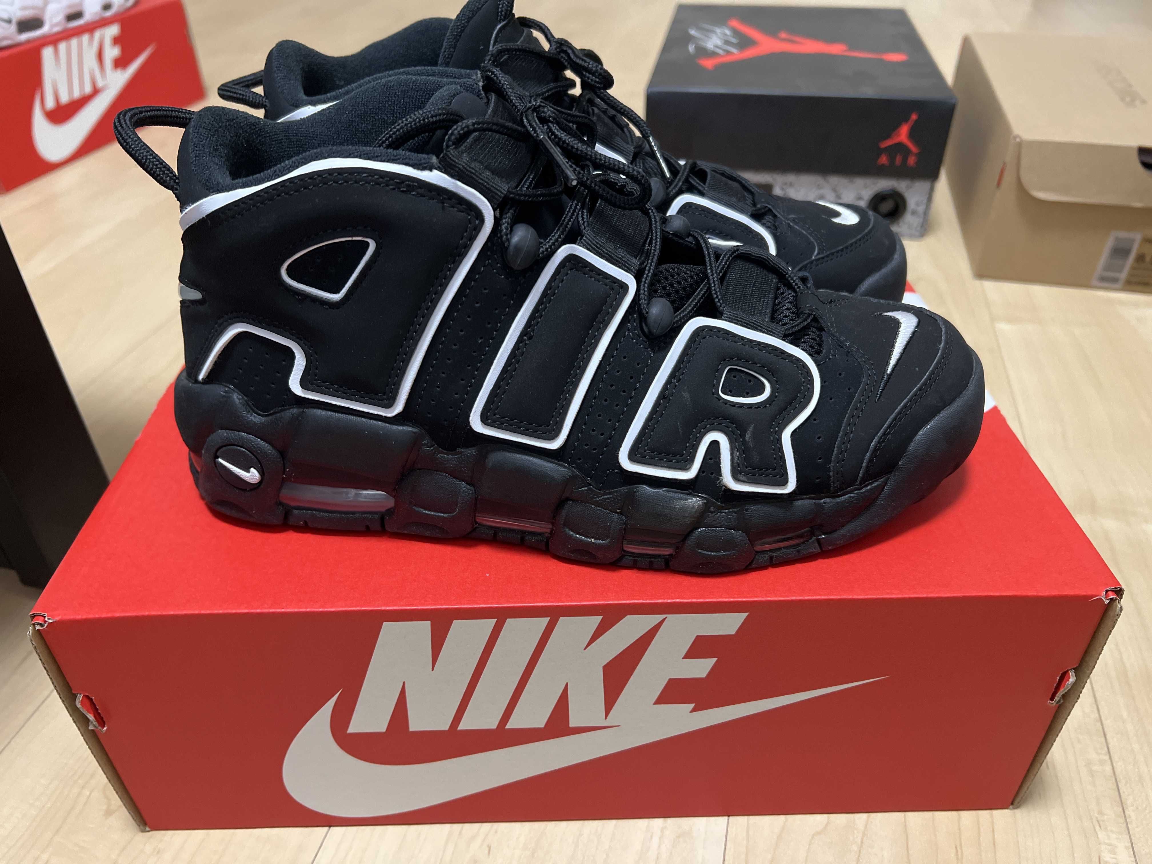 Nike Air More Uptempo "Black/White"(2020)