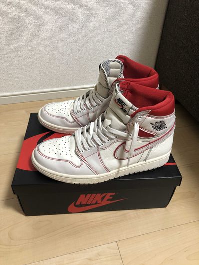 Nike Air Jordan 1 Retro High OG "Sail/University Red"