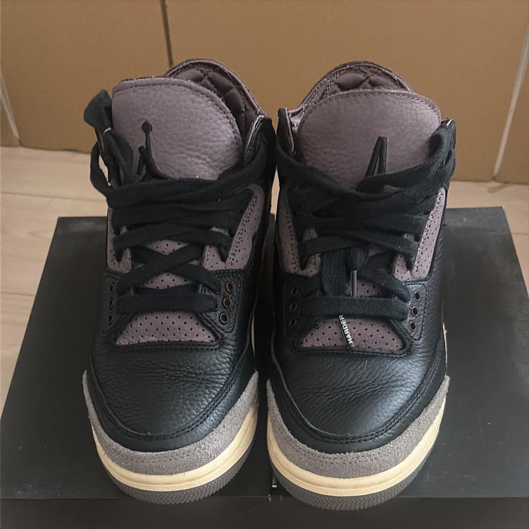 A Ma Maniere × Nike Women's Air Jordan 3 Retro OG SP "Black and Flat Pewter/WYWS"