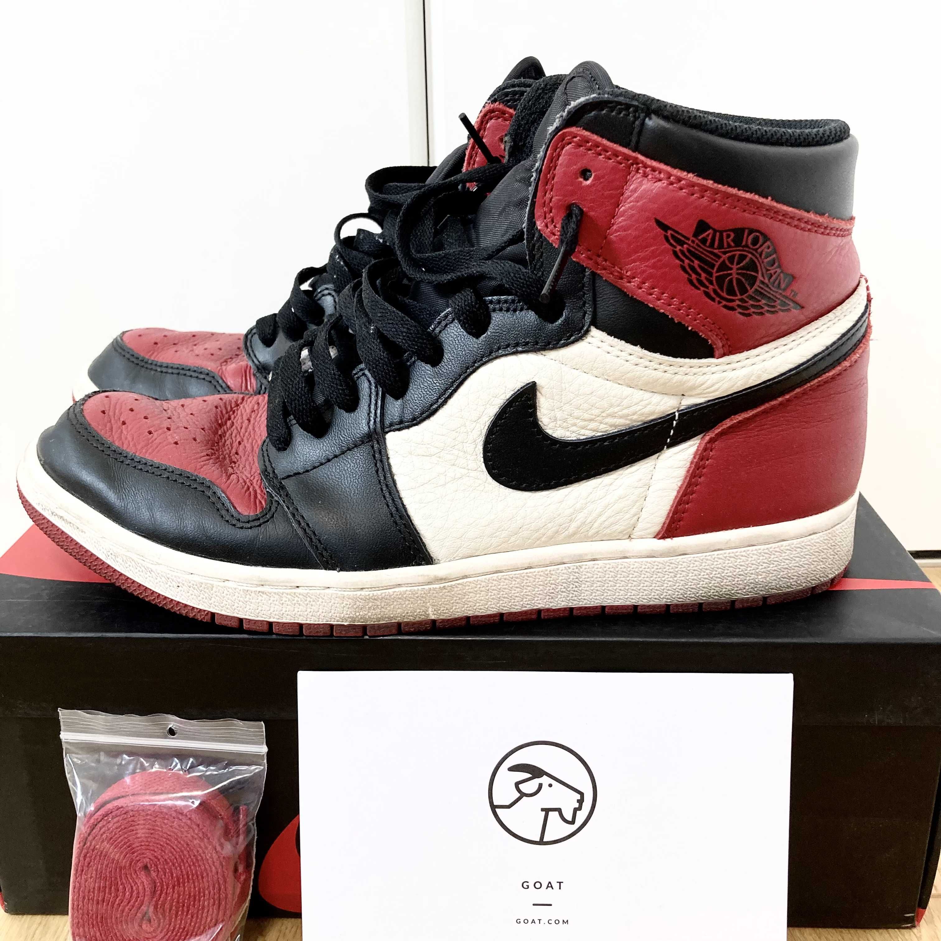 Nike Air Jordan 1 Retro High OG "Bred Toe"